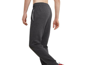 Pantalon de survêtement décontracté avec cordon de serrage pour hommes, pantalon de survêtement avec broderie de logo, prix de gros pour vêtements et pantalons personnalisés - Product Image 4