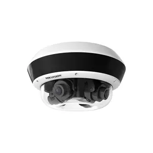 ANNKE Cámara PanoVu Varifocal de 5MP, 4 lentes flexibles, 360 grados, IP67, CCTV para exteriores, ranura para tarjeta SD de 128GB