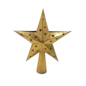 Árbol de Navidad X Mas de hierro decorativo con acabado negro con la mejor forma para decoración de sala de estar personalizada de mesa - Product Image 4