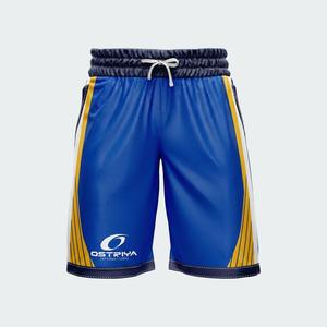 กางเกงบาสเก็ตบอลพิมพ์ลายแบบระเหิดความร้อน แห้งเร็ว รับผลิตกางเกงบาสเก็ตบอลแบบซับลิเมชั่นตามสั่ง MOQ ต่ำ ดีไซน์ใหม่ 2026 - Product Image 3