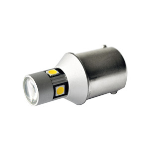 Ampoules LED Ba15s P21W Canbus avec 5 LED orange - Product Image 3