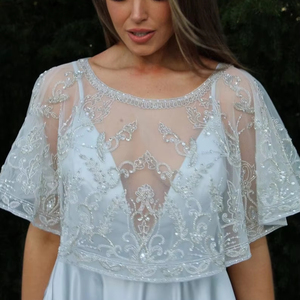 Vestido de tubo adornado de talla grande con lentejuelas de espejo rebordear perlas fiesta cóctel Club Prom Wrap capas con cuentas vestido de escenario - Product Image 1