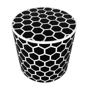 Table basse en bois avec incrustations d'os, table d'appoint, console, table d'appoint pour la décoration du salon, meubles tendance pour la maison, durables - Product Image 2