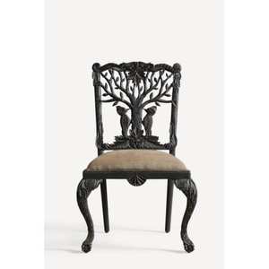 Silla de Árbol Hecha a Mano con Marco de Madera, Cuero Sintético y Espuma Viscoelástica, Mueble Versátil de Estilo Asiático para Sala de Estar, Hoteles y Exteriores - Product Image 1