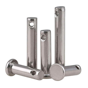Pasador de localización de acero inoxidable con cabeza plana, pasador de bloqueo cilíndrico, pasador de localización de eje dividido M3-M10 para ensamblaje de ejes - Product Image 1