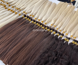 ผมต่อแบบเป็นมัด 100% เส้นผมมนุษย์เวียดนามแท้ คุณภาพสูง จากบริษัทนาซ่า เวียดนาม - Product Image 4