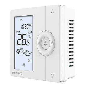 Termostato de Fan Coil Smallart Smart SM-2103-SDWM, Rango de Temperatura, Comunicación WiFi/Modbus, Montaje en Superficie para HVAC - Product Image 2