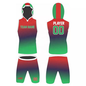 L'uniforme du football américain 7on7 fait sur commande d'OEM place le nouveau style antibactérien uniformes du football 7v7 avec des uniformes de sublimation - Product Image 4