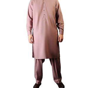 Robe en coton élégante Shalwar Kameez pour hommes de qualité supérieure pour Kurta à la mode Shalwar Salwar Kameez - Product Image 1