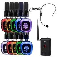 Nuevos Auriculares Silenciosos Prism con Cambio de Color, Paquete de 40 con 2 Transmisores Portátiles - Product Image 4