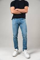 Jeans de Mezclilla para Hombre, Estilo Casual, Tela Resistente |   Pantalones Vaqueros Azules Clásicos para Hombre |   Ropa para Hombre al por Mayor
