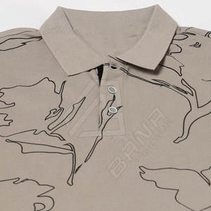 Haute qualité hommes solide Golf pour Polo printemps été affaires décontracté à manches courtes tricoté tissu mèche Golf chemise - Product Image 5