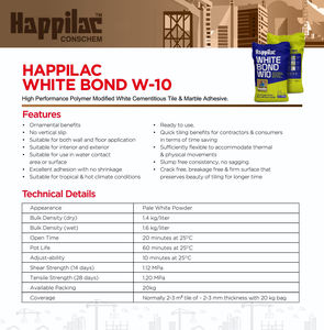 Adhésif de carrelage de haute qualité pour adhésif de carrelage cimentaire d'intérieur 20KG colle de carrelage à base de ciment modifié par polymère exportant la qualité - Product Image 6