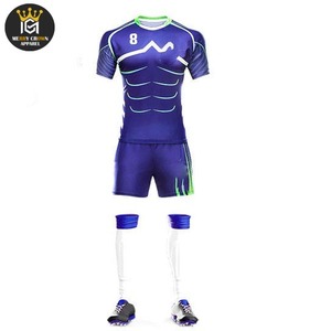 Vêtements de sport Uniformes de rugby Hommes OEM Kits de rugby Haute qualité Sublimation Thermique Impression personnalisée Logo Hommes Uniforme de rugby - Product Image 2