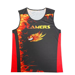 Camiseta sin mangas de calidad superior para hombre, transpirable y holgada, superventas, estilo Formal, impresión por sublimación, hecha en Pakistán - Product Image 1