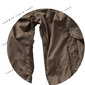 Customized Men's Spring Autumn Thin Casual Pants Multi Pockets New Jeans <b>Patch</b> Casual Straight <b>Trousers</b> Men's Pants - Product Image 6