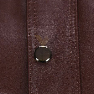 Producto portátil Chaleco de cuero Hombres Cuero grueso Cómodo Bajo Moq Chaleco de cuero profesional - Product Image 5