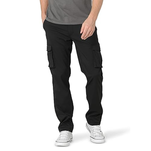 100% coton léger coupe ample respirant hommes multi-poches pantalons d'extérieur Ripstop Streetwear Cargo pantalon - Product Image 1
