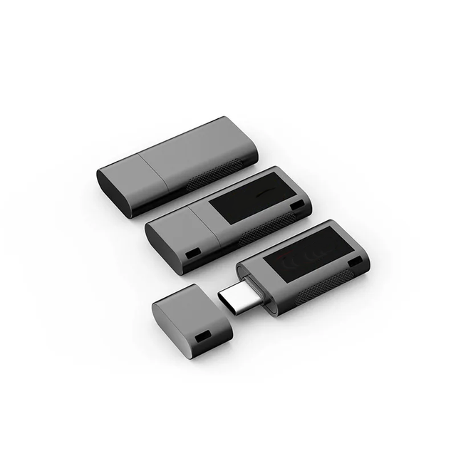 High Performance Type-C USB Flash Drive 512GB | Mini Metal Design with Illuminated Logo, High-Speed Storage
