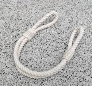 Sujetador de Cortina de Algodón Blanco, Tejido a Mano, Suave, para Estilo Moderno - Product Image 4