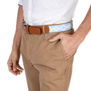 Ceinture en cuir artisanale durable, boucle en alliage, couture solide, légère, respirante, largeur de 3,5 cm, longueur personnalisable - Product Image 5