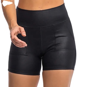 Shorts Deportivos de Verano para Mujer, Personalizados OEM, 100% Algodón, Secado Rápido, Cintura Elástica, Transpirables - Product Image 1