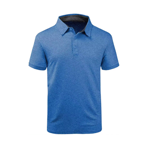 2024 vente chaude hommes 100% Polyester Slim Fit à manches courtes FR polos t-shirts classiques pour hommes vente en vrac - Product Image 1