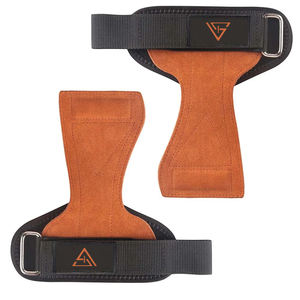 Protège-paume en cuir antidérapant, rembourrage en néoprène pour la gymnastique, protège-paume pour la gymnastique, poignée pour l'entraînement en salle de sport, original - Product Image 1