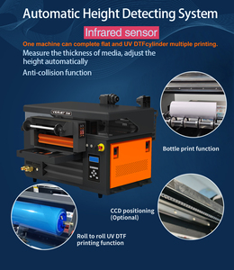 3 en 1 función I1600 máquina de impresión UV DTF 4060 impresora plana UV para tarjeta de Metal de madera de cuero Acrílico - Product Image 3