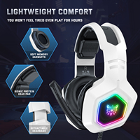 Casque de jeu sportif Onikuma K10 filaire 3,5 mm avec réduction de bruit, stéréo 50 mm et microphone – Vente en gros