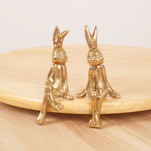 Estatuilla artística de pose de Yoga de latón, decoración espiritual del hogar, estatua de meditación, disponible a precios al por mayor. - Product Image 4