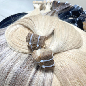 CINTA de grado superior en extensiones de cabello vietnamita Virgen Humano Doble dibujado Extremos completos Brillo natural Calidad Premium Exportación de fábrica - Product Image 3