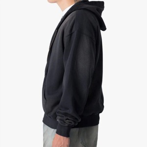 Soft Men's Faded Zip up Hoodie Comfortable High-Quality and Ideal for Casual Wear and Outdoor Activities Hoodies - Product Image 5