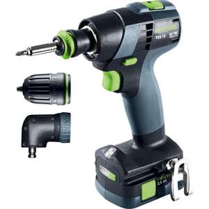 Kit de Taladro Atornillador Inalámbrico Festool TXS 12 2,5-Set de 12V con 2 Baterías, Cargador, Estuche y Accesorios - Product Image 2
