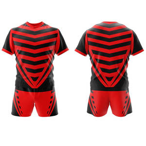 Fasmic Sport fabricado por uniforme de rugby transpirable con uniforme de Pekín personalizado en conjunto ajustable - Product Image 1