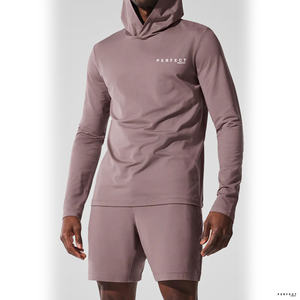 Custom Logo Pullover Hoodie Oversize French Terry <b>Shorts</b> 2-Piece <b>Set</b> Perfect Quality for Casual Style <b>Top</b> for Summer & Winter - Product Image 6