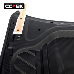 Pour <span class=keywords><strong>BMW</strong></span> X5 G05 F95 <span class=keywords><strong>X6</strong></span> G06 <span class=keywords><strong>F96</strong></span> 2018-2026 Capot Moteur Avant en Fibre de Carbone Sec Style JS 41007492375 - Product Image 6