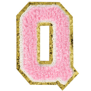 Venta al por mayor de parches de chenilla coloridos parches de chenilla bordados para ropa logotipo personalizado de alta calidad parches bordados a máquina - Product Image 1