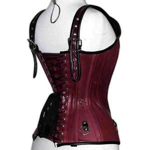 Corset de style élégant, haut bustier à lacets avec coupe ajustable et tenue de soirée élégante pour femmes - Product Image 3