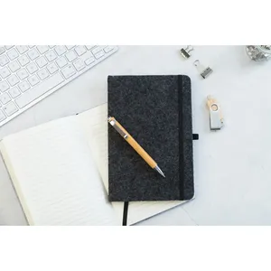 สมุดโน้ตสำหรับส่งเสริมการขายที่ยั่งยืน A5 RPET - Product Image 3