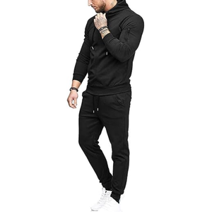 Vêtements de sport pour hommes Jogging Hoodies et pantalons de survêtement 2 pièces Survêtement Fitness Costumes pour hommes Survêtement vierge pour hommes - Product Image 5