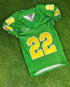 ชุดอเมริกันฟุตบอลชุดเดรสแขนสั้นระบายอากาศสีพื้น - Product Image 5