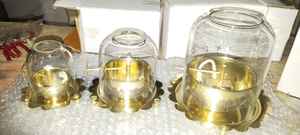 Acrylic <b>Dome</b> on Wooden <b>Cake</b> <b>Stand</b> Round Shape for Home Bakery or Cafe for Displaying <b>Cakes</b> Cupcakes Desserts - Product Image 3