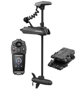Moteur de pêche à la traîne Lowrance Re-con FW 48 pouces - Comprend un joystick Freesteer, une télécommande sans fil, un pédalier, un cône avant HDI, garantie de 3 ans - Product Image 1