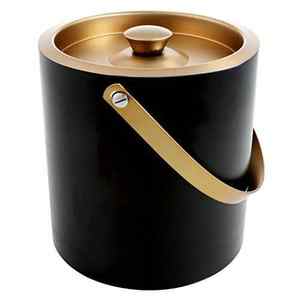 Rose <b>Gold</b> Elegant Hammered Metal <b>Ice</b> <b>Bucket</b> Keeps <b>Ice</b> Colder Longer Ideal for Bar Party & Entertaining - Product Image 4