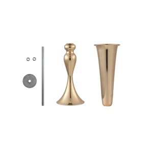 Fabricant de confiance, vases à fleurs de couleur or, best-sellers, de grande qualité pour les mariages et la décoration intérieure - Product Image 2