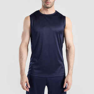 Nouveauté 2025 Débardeur de sport unisexe pour homme, tricoté, respirant, séchage rapide, logo personnalisé, streetwear, coupe ample et stylée - Product Image 6