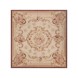 Tapisserie murale Mandala chinoise (c.2010) Wasabi/Ocre Rouge pour décoration murale extérieure de Noël et d'Halloween - Product Image 1