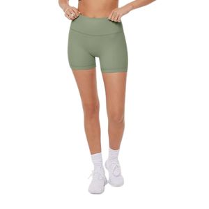 Pantalones cortos de Yoga para mujer, de calidad superior, sin costuras, sólidos, marrones, de cintura alta, personalizados, para gimnasio, Fitness, entrenamiento, fruncido en el trasero, transpirable, rápido - Product Image 5
