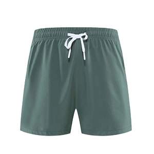 Pantalones cortos deportivos para correr de secado rápido de poliéster personalizados Pantalones cortos de gimnasio para hombres Pantalones cortos de malla de verano y primavera para hombres - Product Image 1